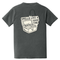 Smells Like a Good Time Tee Slate Blue | Comfort Colors