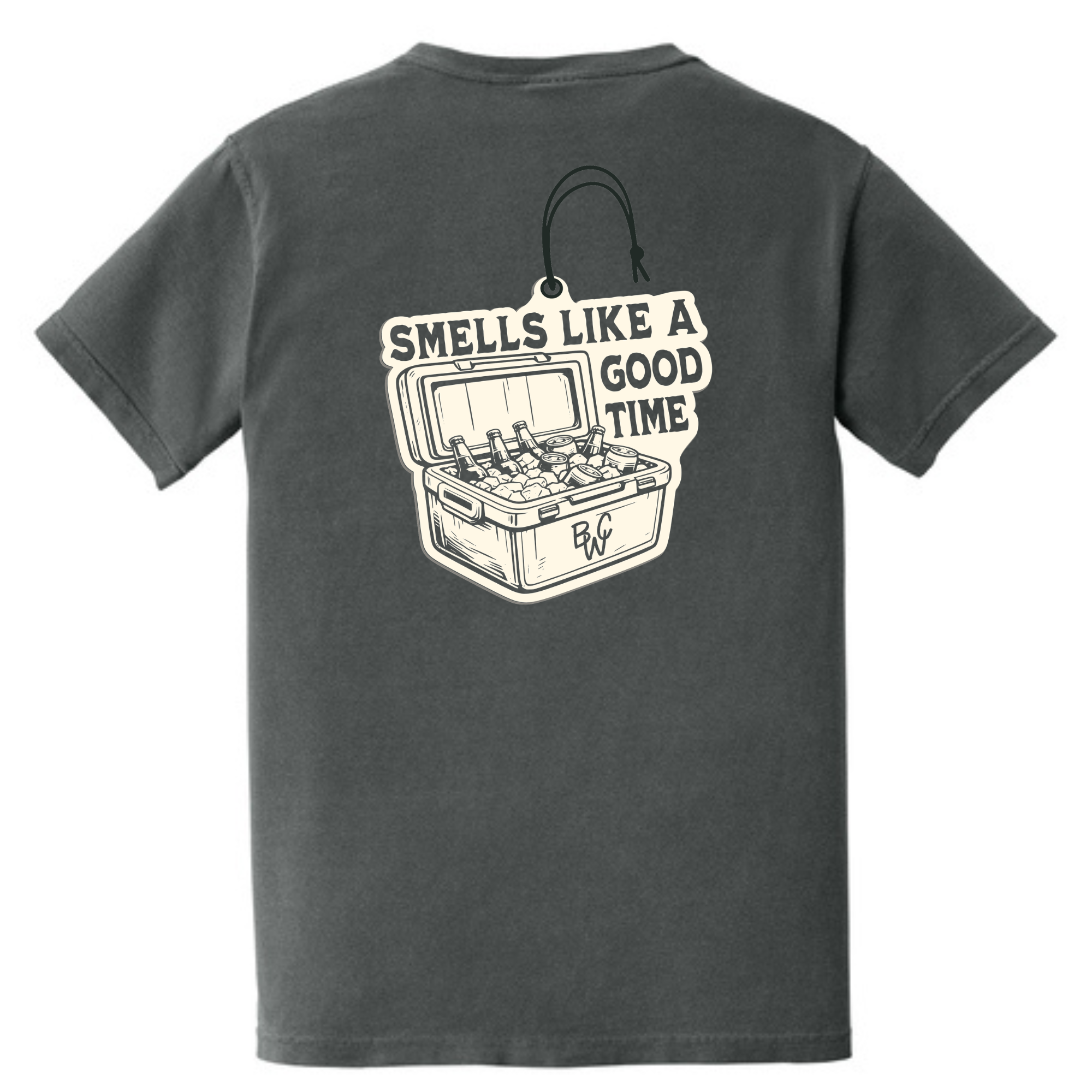 Smells Like a Good Time Tee Slate Blue | Comfort Colors