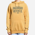 Backroad Weekend Co. Hoodie — Modern Social Club Mustard | Midweight Fleece